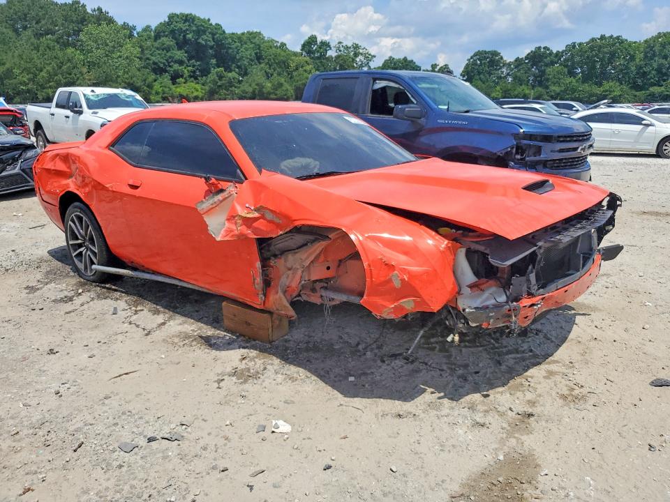 2022 Dodge Challenger VIN 2C3CDZBT0NH238614 COPART salvage auction — FRONT END, GA - CERTIFICATE OF TITLE, sold $900 on 2026-07-09 (photo 4)