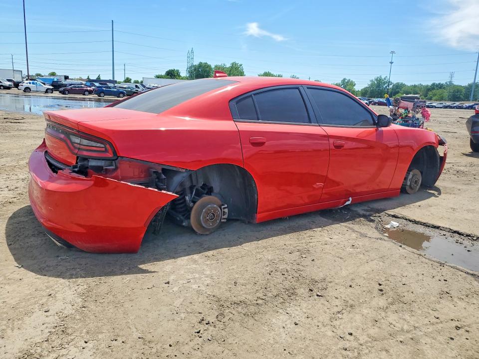 2023 Dodge Charger VIN 2C3CDXBG5PH530933 COPART salvage auction — FRONT END, MI - CERTIFICATE OF TITLE, sold $5,800 on 2026-07-02 (photo 3)