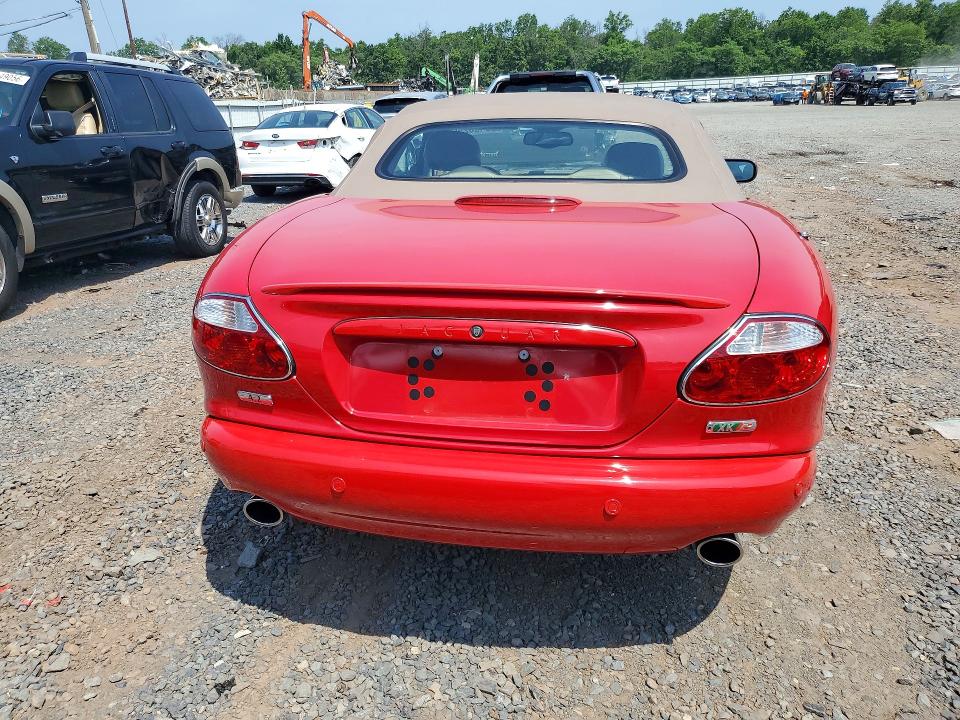 2004 Jaguar Xkr VIN SAJDA42B043A39314 COPART salvage auction — FRONT END, Nj - Cert Of Title-Salvage, sold $2,800 on 2026-07-21 (photo 6)