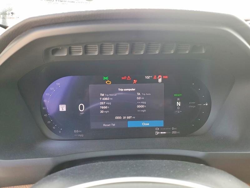 2023 Volvo Xc90 VIN YV4H60CN8P1984945 COPART salvage auction — WATER/FLOOD, Tx - Salvage Title-Flood Damage, sold $16,200 on 2026-08-18 (photo 9)