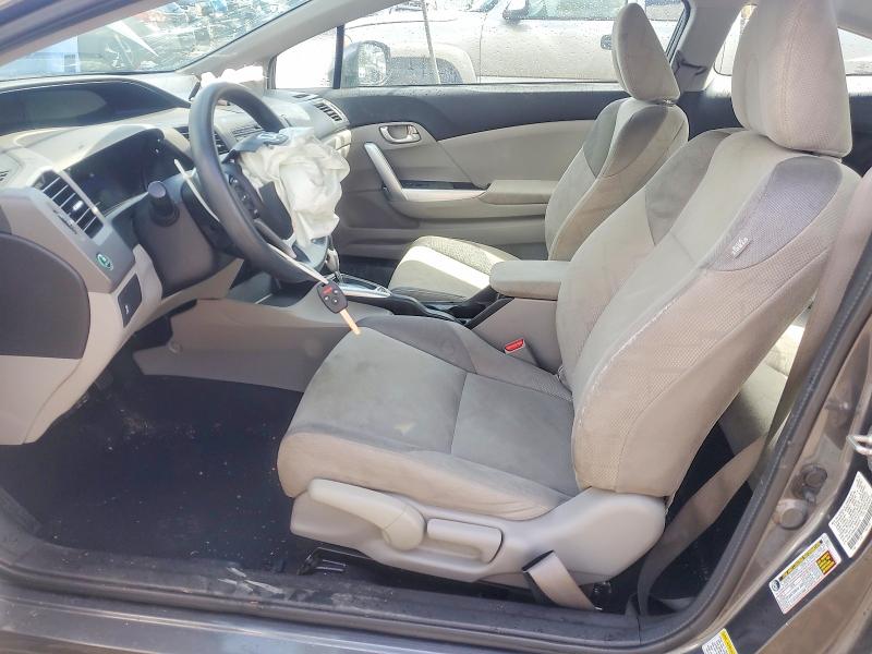 2012 Honda VIN 2HGFG3B80CH546955 COPART salvage auction — FRONT END, Nc - Salvage Certificate Of Title, sold $300 on 2026-07-22 (photo 7)
