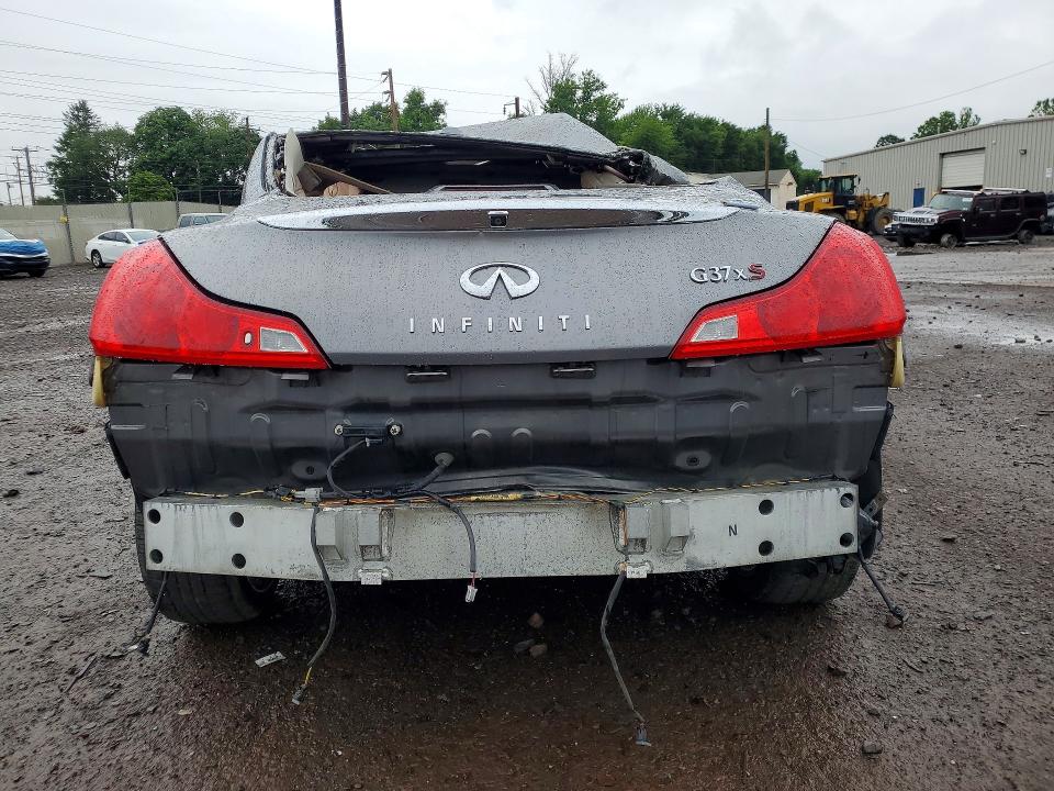 2013 Infiniti VIN JN1CV6EL5DM981822 COPART salvage auction — ALL OVER, Salvage Title, sold $175 on 2026-07-08 (photo 6)
