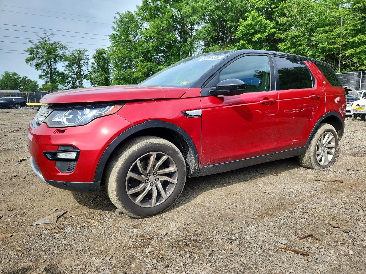 2016 Land Rover Discovery Sport VIN SALCR2BG6GH576608 COPART salvage auction — Undercarriage, MD - CERT OF TITLE-REBUILT SALVAGE, sold $625 on 2026-06-30 (photo 1)