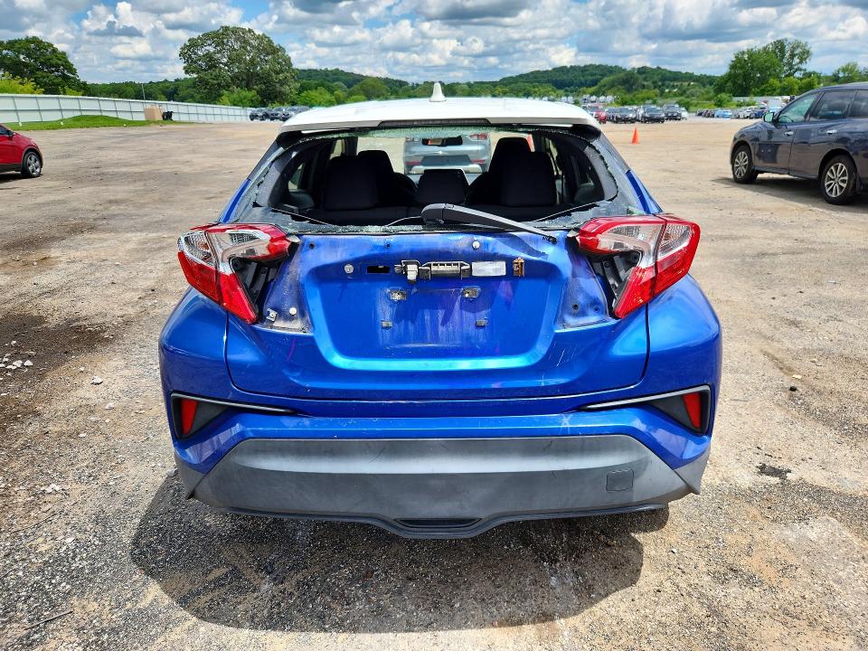 2019 Toyota C-hr VIN JTNKHMBX7K1012531 COPART salvage auction — HAIL, Wi - Junked Vehicle Bill Of Sale, sold $3,400 on 2026-07-07 (photo 6)