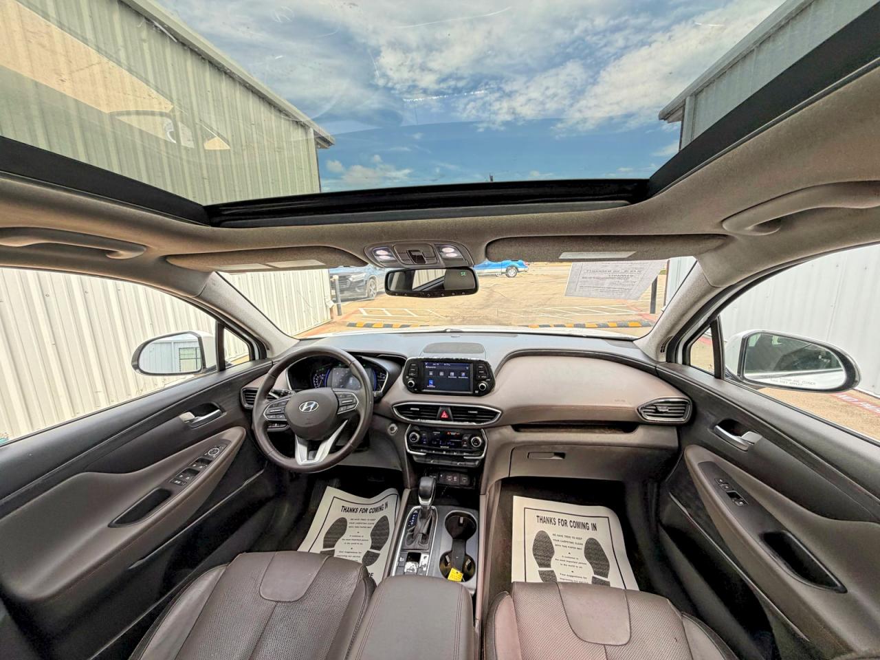 2020 Hyundai Santa Fe VIN 5NMS33AD4LH142696 COPART salvage auction — Minor Dent/Scratches, OK - CERTIFICATE OF TITLE (P), sold $7,900 on 2026-07-03 (photo 9)