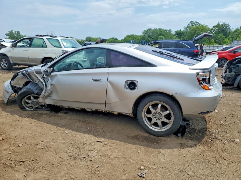 2002 Toyota Celica VIN JTDDR32T020129021 COPART salvage auction — FRONT END, IL - SALVAGE CERTIFICATE, sold $375 on 2026-07-24 (photo 2)