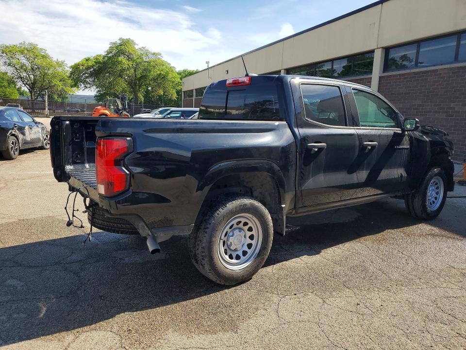 2025 Chevrolet Colorado VIN 1GCPSBEK7S1173204 COPART salvage auction — FRONT END, Va - Cert Of Title - Salvage, sold $7,200 on 2026-07-23 (photo 3)