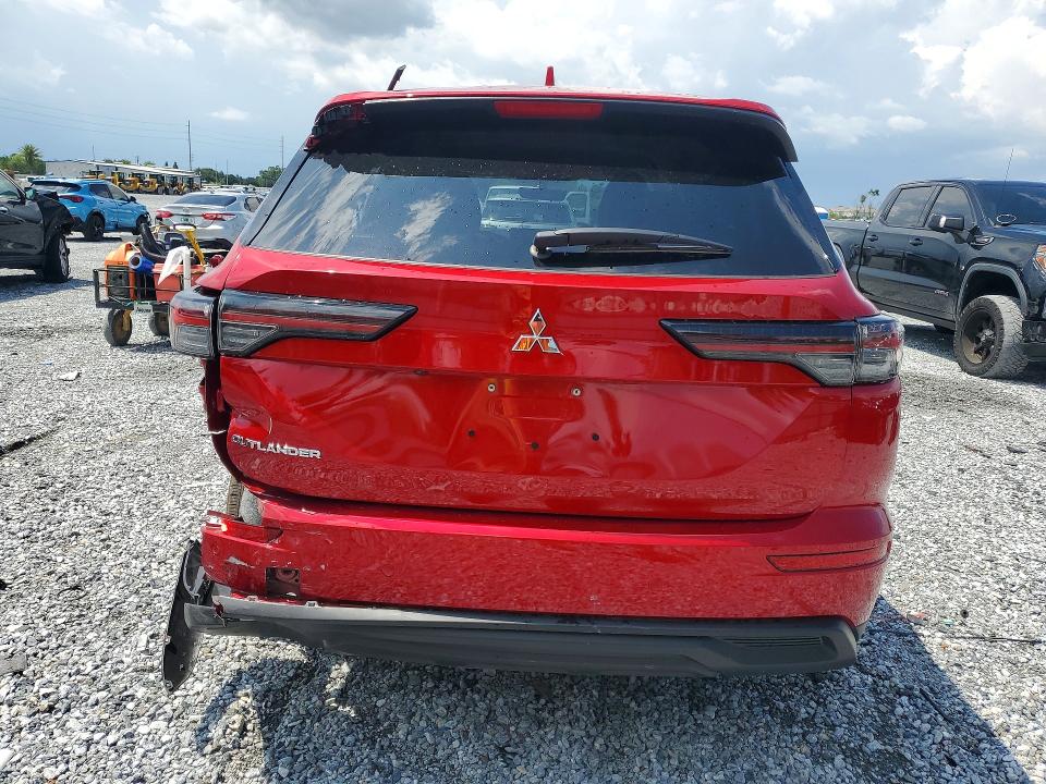 2025 Mitsubishi Outlander VIN JA4J3UA83SZ024552 COPART salvage auction — SIDE, Fl - Certificate Of Title, sold $6,700 on 2026-07-10 (photo 6)