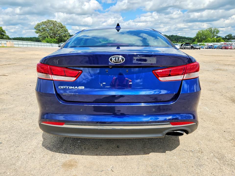 2018 Kia Optima VIN 5XXGT4L34JG214413 COPART salvage auction — HAIL, Wi - Certificate Of Title (P), sold $3,800 on 2026-07-28 (photo 6)