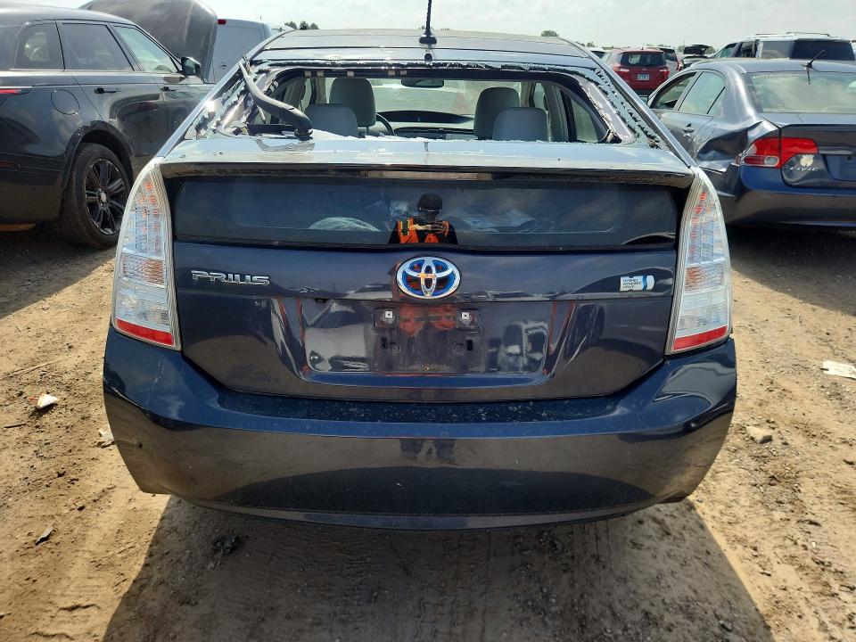 2010 Toyota Prius VIN JTDKN3DU0A0172166 COPART salvage auction — ROOF, Il - Salvage Certificate, sold $300 on 2026-07-28 (photo 6)