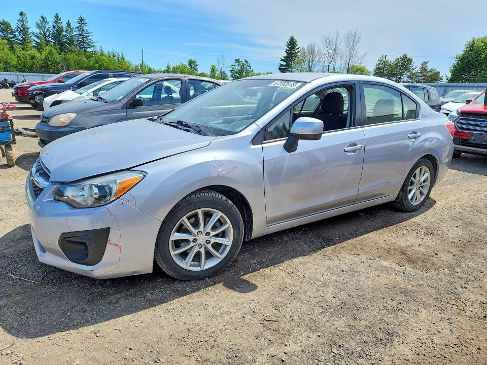 2013 Subaru VIN JF1GJAC6XDH026202 COPART salvage auction — REAR END, On - Permit No Brand - Unfit, sold $1,100 on 2026-07-30 (photo 1)