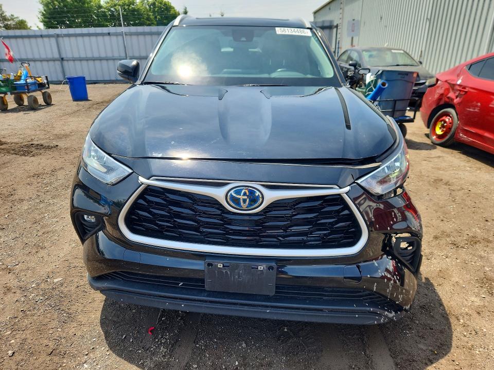 2024 Toyota VIN 5TDKBRCH7RS144454 COPART salvage auction — FRONT END, On - Permit Salvage, sold $650 on 2026-07-21 (photo 5)