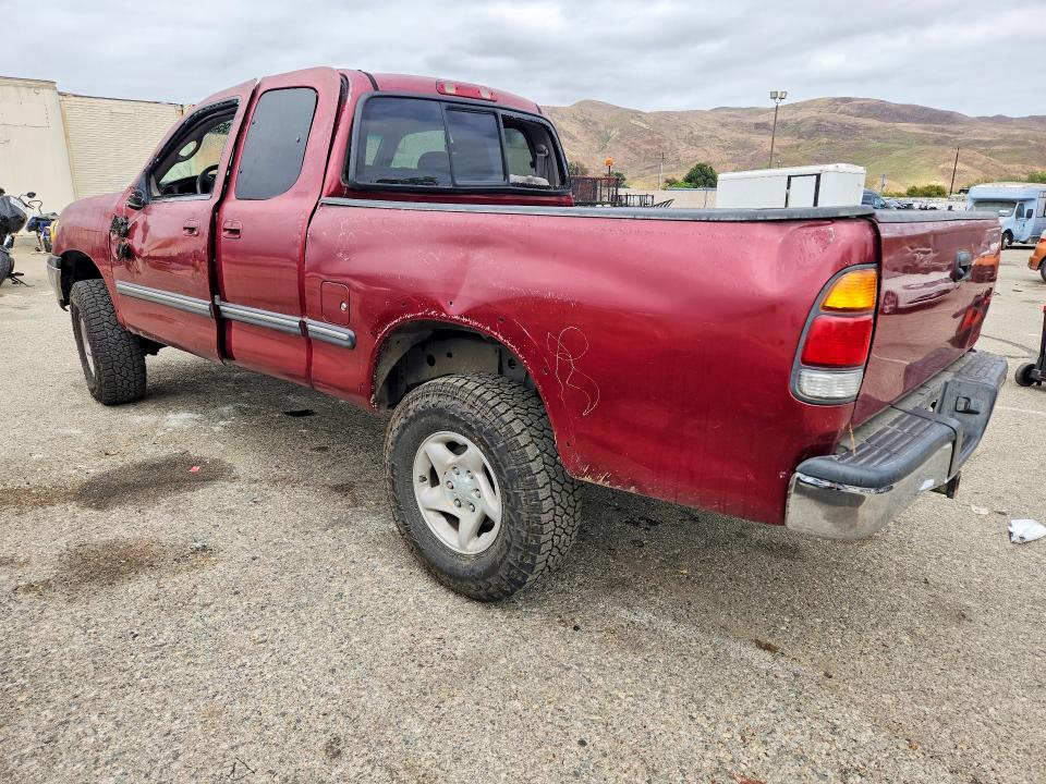 2001 Toyota Tundra VIN 5TBRT34131S168046 COPART salvage auction — ROOF, Ca - Salvage Certificate, sold $1,000 on 2026-07-28 (photo 2)