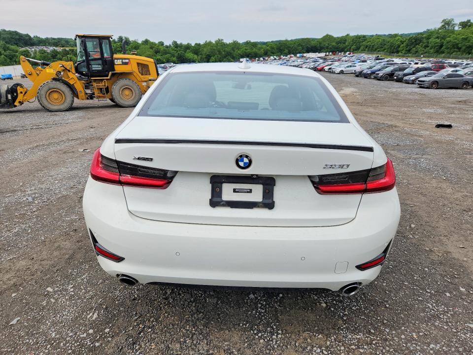 2019 BMW 3er VIN WBA5R7C53KFH26138 COPART salvage auction — FRONT END, Pa - Certificate Of Salvage, sold $12,700 on 2026-07-31 (photo 6)