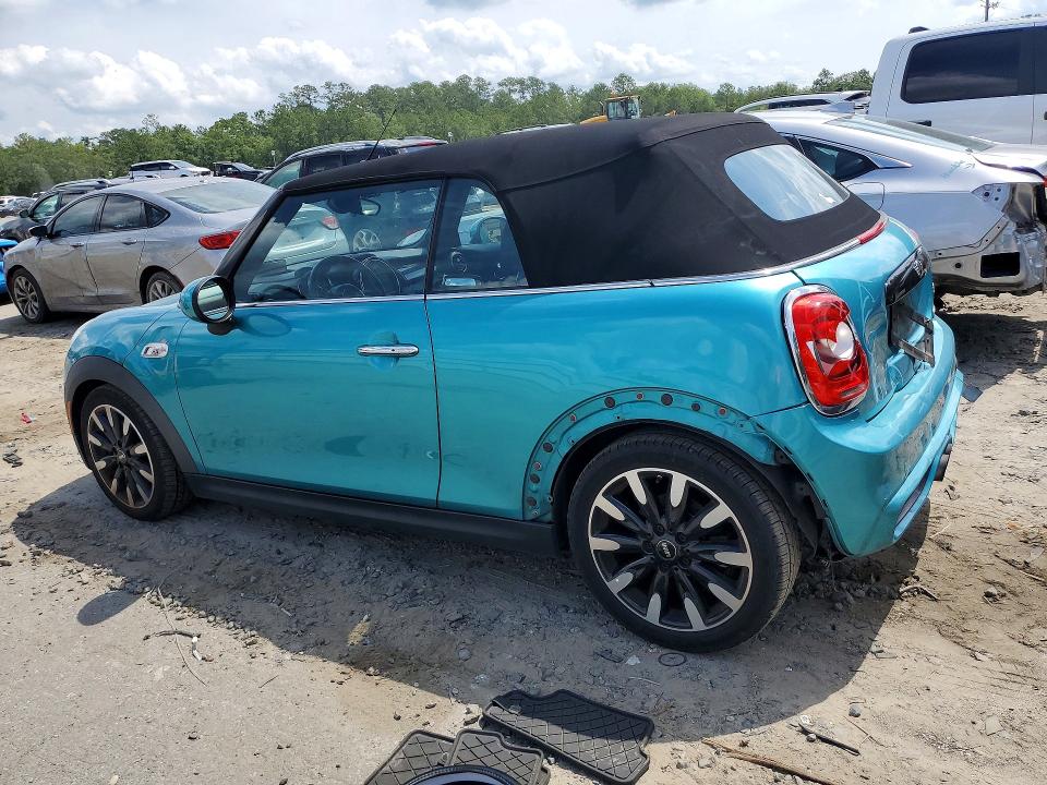 2017 Mini Cooper VIN WMWWG9C30H3C82120 COPART salvage auction — REAR END, Ga - Cert Of Title-Salvage, sold $3,050 on 2026-07-09 (photo 2)