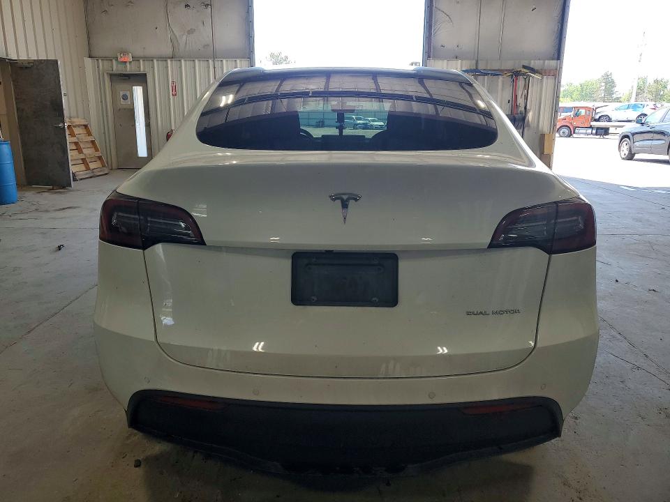 2022 Tesla Model y VIN 7SAYGAEE2NF364845 COPART salvage auction — FRONT END, Ny - Mv-907A Salvage Certificate, sold $10,500 on 2026-07-06 (photo 6)