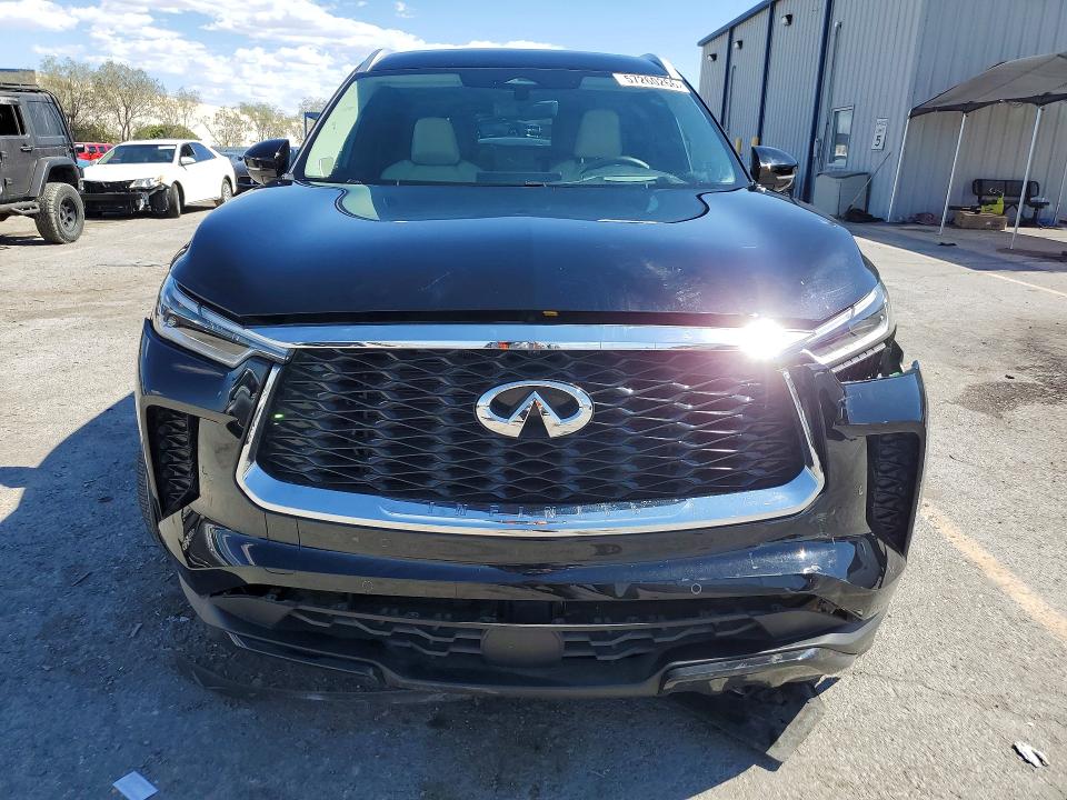 2024 Infiniti Qx60 VIN 5N1DL1FS7RC358128 COPART salvage auction — FRONT END, Nv - Salvage Title, sold $16,800 on 2026-07-09 (photo 5)