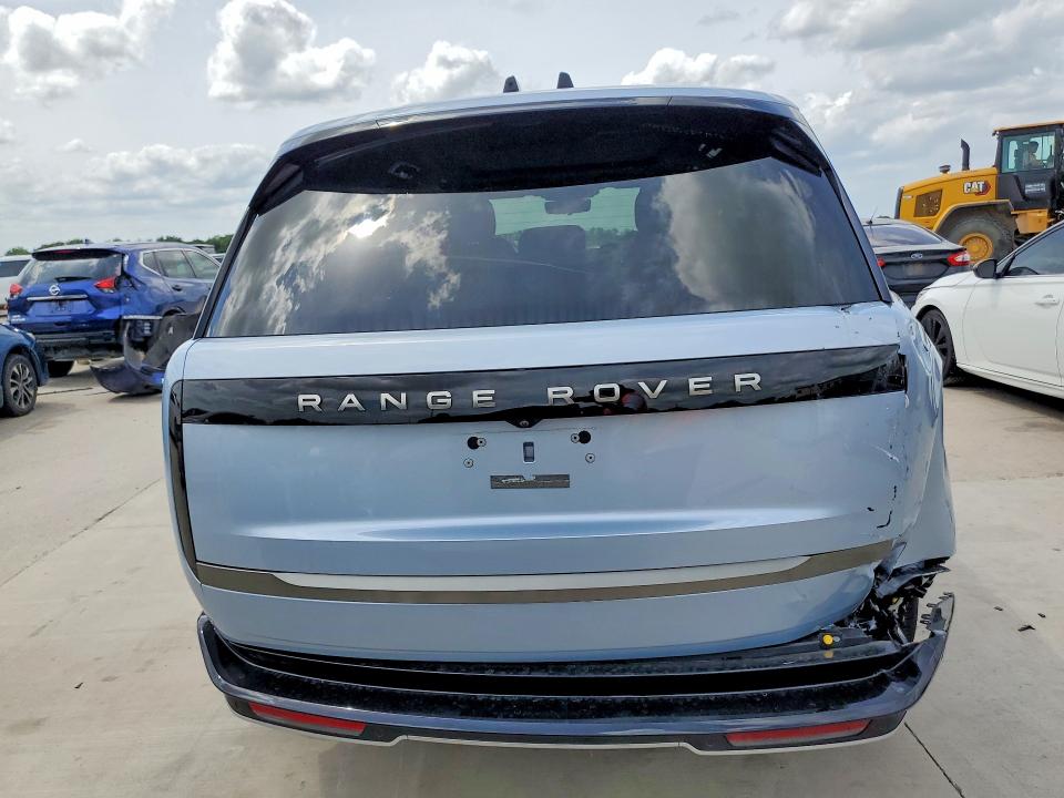 2025 Land rover VIN SALKP9FU1SA322493 COPART salvage auction — REAR END, Tx - Salvage Vehicle Title, sold $59,500 on 2026-07-16 (photo 6)