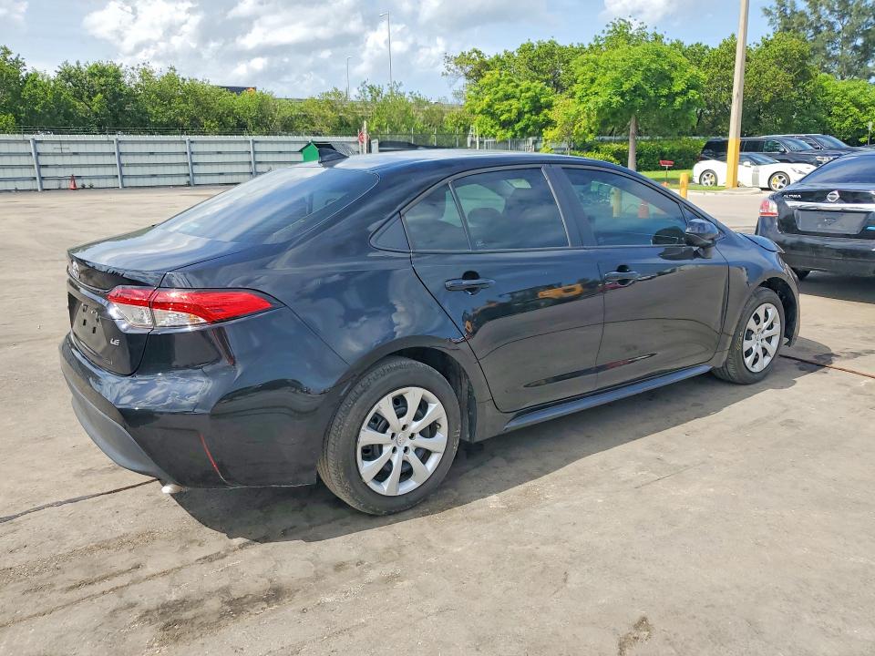 2023 Toyota Corolla VIN 5YFB4MDE3PP019989 COPART salvage auction — FRONT END, Ga - Cert Of Title-Salvage (P), sold $8,500 on 2026-07-27 (photo 3)