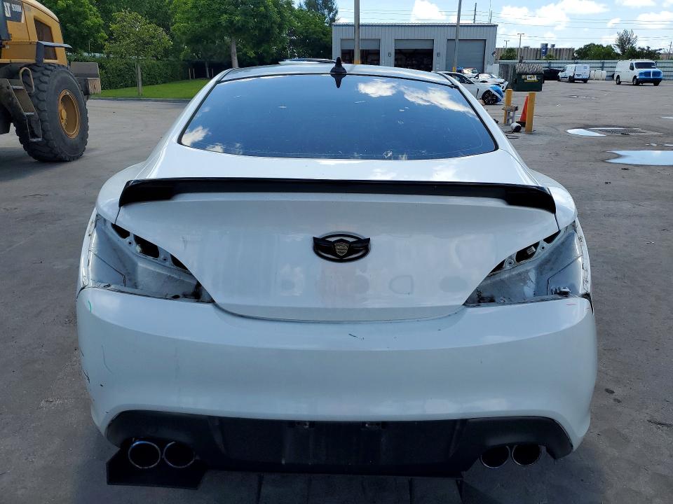 2013 Hyundai Genesis VIN KMHHT6KD2DU105193 COPART salvage auction — REAR END, Fl - Cert Of Ttl-Rebuilt&Slvg Rbld, sold $675 on 2026-07-13 (photo 6)