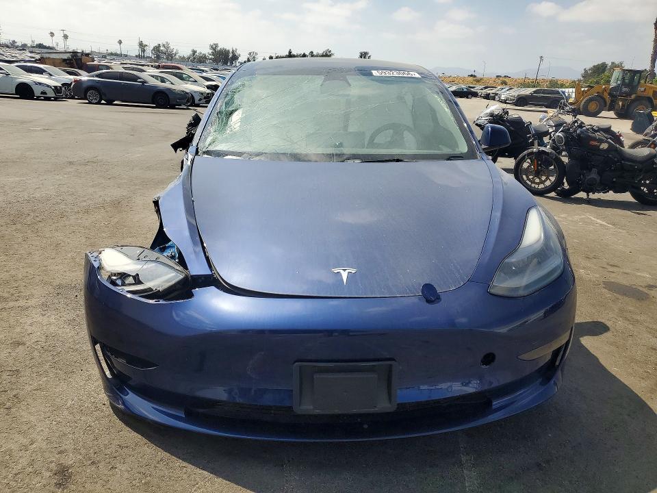 2022 Tesla Model 3 VIN 5YJ3E1EA7NF361479 COPART salvage auction — FRONT END, Ca - Salvage Certificate, sold $1,900 on 2026-07-08 (photo 5)