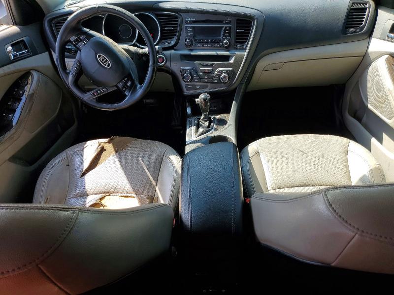 2012 Kia VIN 5XXGN4A70CG068384 COPART salvage auction — FRONT END, Tx - Salvage Vehicle Title, sold $350 on 2026-07-09 (photo 8)