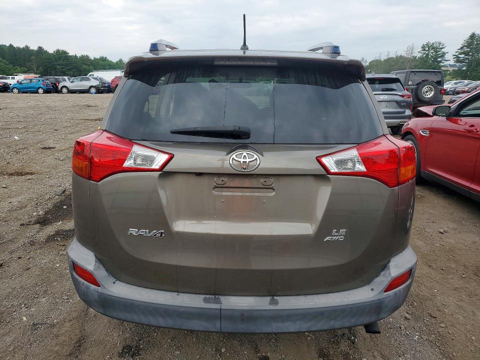 2015 Toyota Rav 4 VIN JTMBFREV9FD151923 COPART salvage auction — SIDE, Md - Cert Of Salvage > 75% Damage, sold $3,700 on 2026-07-13 (photo 6)