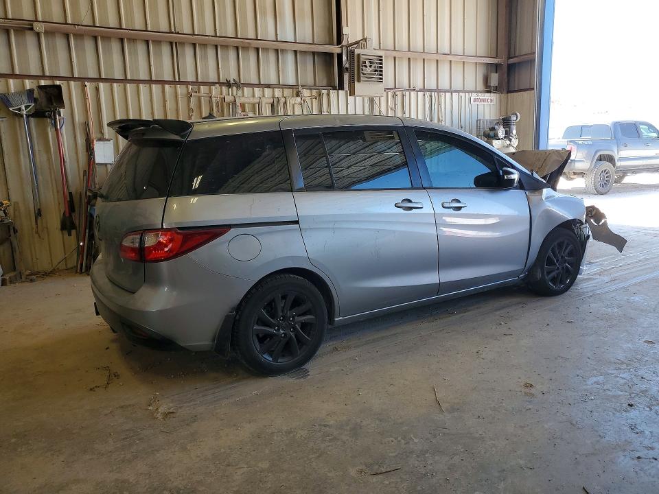 2014 Mazda 5 VIN JM1CW2BL8E0163713 COPART salvage auction — FRONT END, Tx - Salvage Vehicle Title, sold $275 on 2026-07-06 (photo 3)