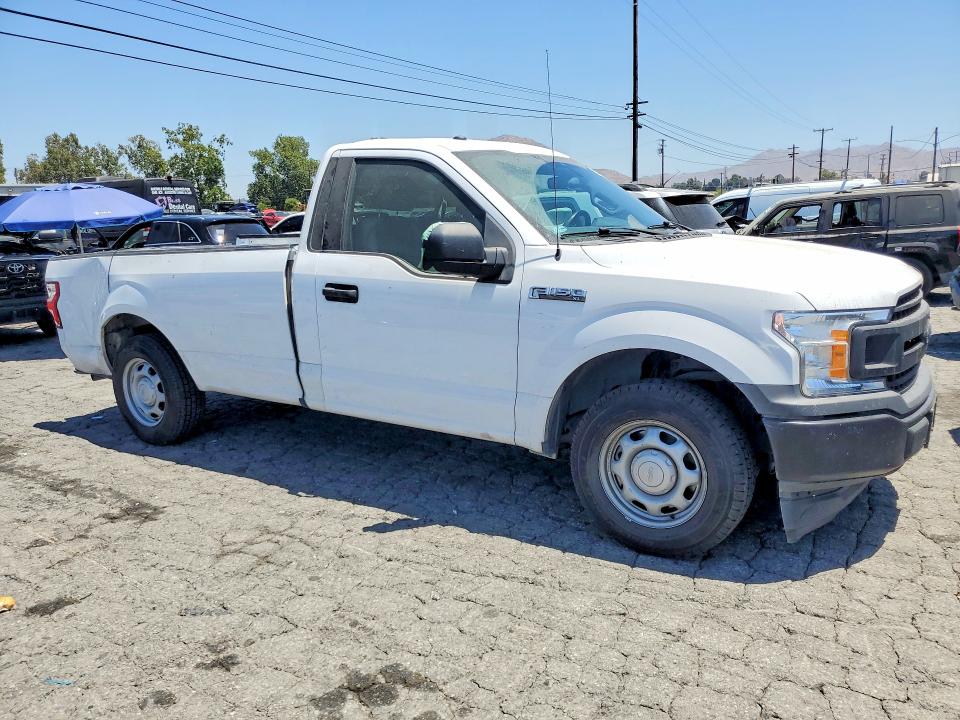 2019 Ford F-150 VIN 1FTMF1CB1KKD33785 COPART salvage auction — REAR END, Ca - Salvage Certificate, sold $3,200 on 2026-07-02 (photo 4)