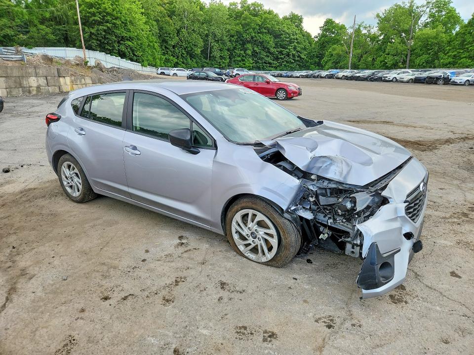 2024 Subaru Impreza VIN JF1GUABC9R8387622 COPART salvage auction — FRONT END, Ny - Mv-907A Salvage Certificate, sold $2,450 on 2026-07-30 (photo 4)