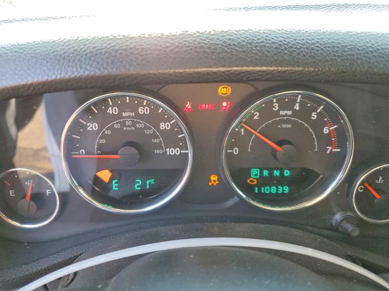 2011 Jeep Wrangler / VIN 1J4AA2D1XBL548163 COPART salvage auction — FRONT END, Co - Certificate Of Title, sold $3,500 on 2026-07-02 (photo 9)