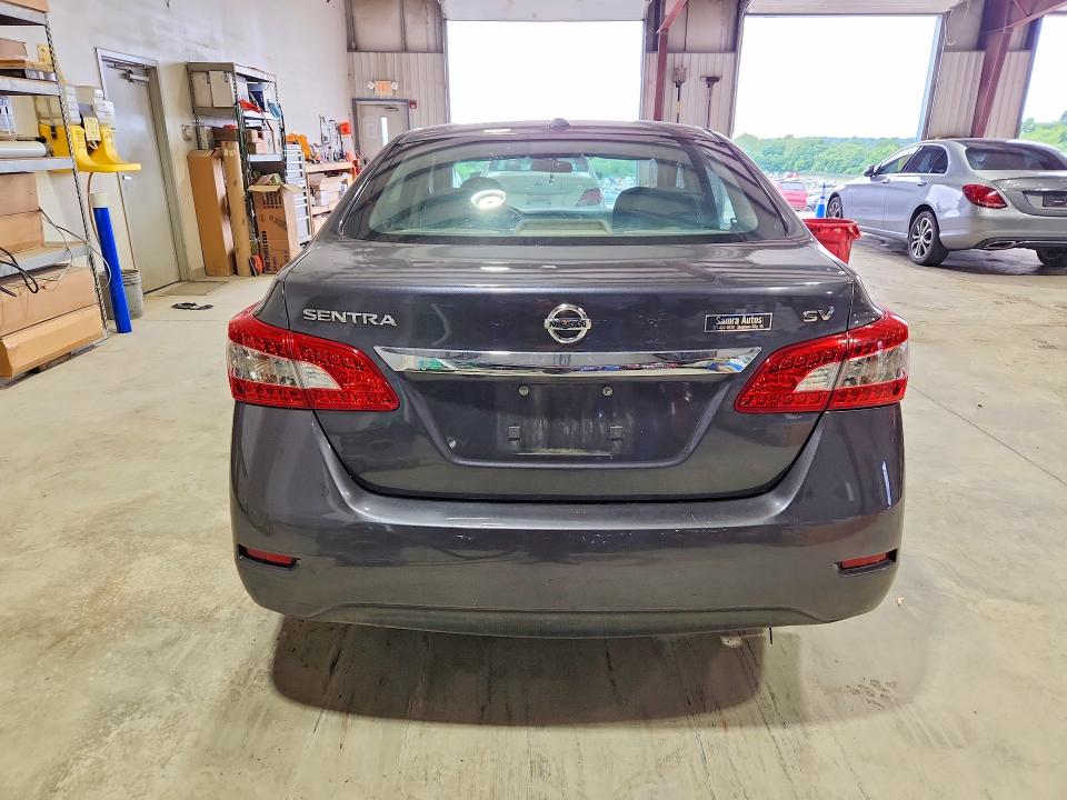 2015 Nissan Sentra VIN 3N1AB7AP2FL694319 COPART salvage auction — MINOR DENT/SCRATCHES, Va - Certificate Of Title, sold $650 on 2026-07-06 (photo 6)