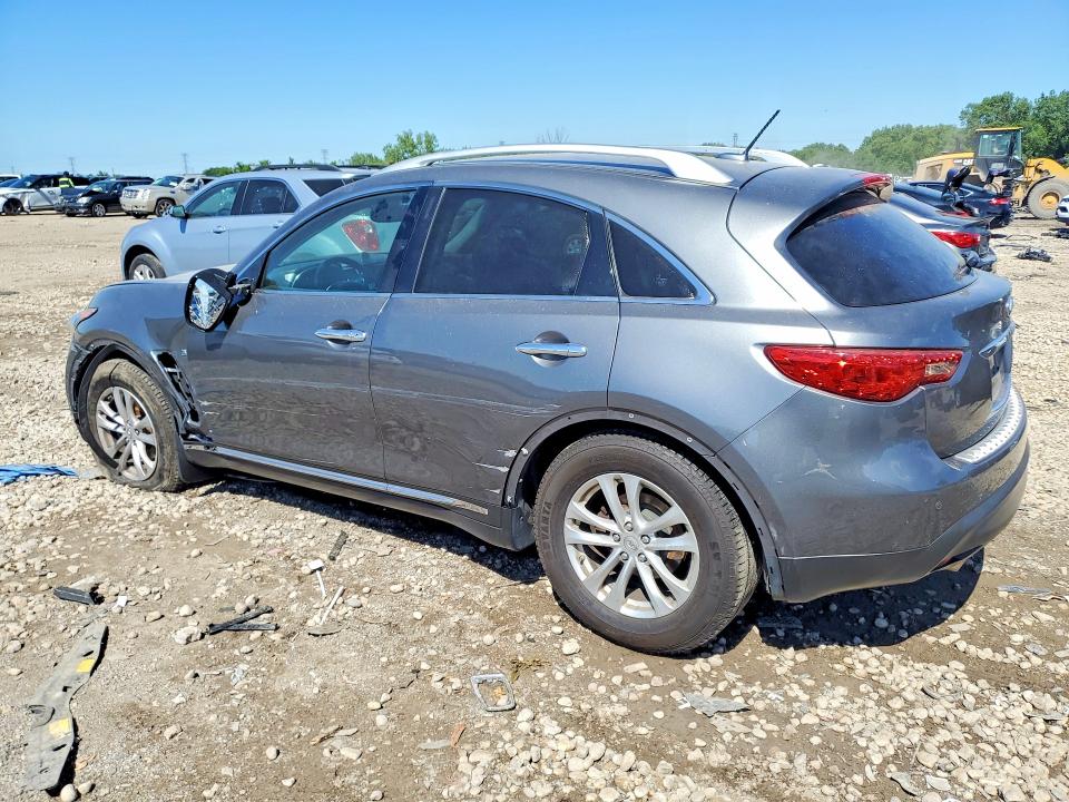 2017 Infiniti VIN JN8CS1MW9HM416052 COPART salvage auction — FRONT END, Il - Salvage Certificate, sold $1,050 on 2026-07-29 (photo 2)