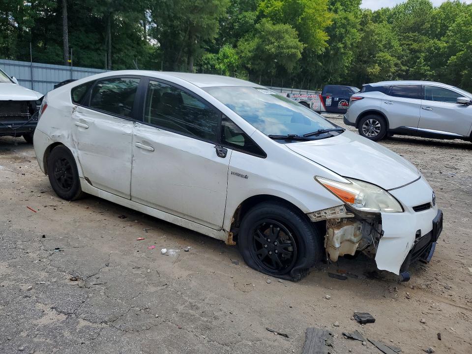 2014 Toyota Prius VIN JTDKN3DU0E0371840 COPART salvage auction — SIDE, Ga - Cert Of Title-Salvage, sold $1,950 on 2026-07-17 (photo 4)