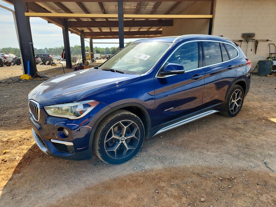 2017 BMW X1 VIN WBXHT3C38H5F79924 COPART salvage auction — REAR END, AL - CERT OF TITLE-SALVAGE TITLE, sold $4,700 on 2026-07-08 (photo 1)