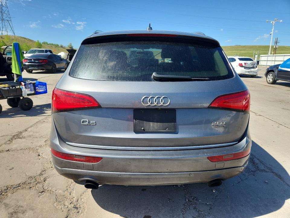 2015 Audi Q5 VIN WA1LFAFP6FA095537 COPART salvage auction — MECHANICAL, Co - Certificate Of Title, sold $2,950 on 2026-07-15 (photo 6)