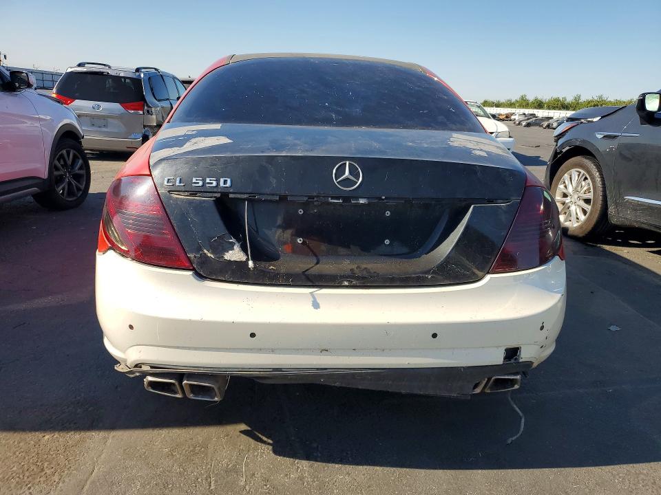 2008 Mercedes-benz Cl-class VIN WDDEJ71X68A014438 COPART salvage auction — FRONT END, CA - DIS/DLR/EXP ONLY CLEAN TITLE (P), sold $100 on 2026-07-13 (photo 6)