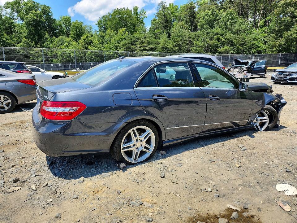 2013 Mercedes-benz E-klasse VIN WDDHF8JB9DA710617 COPART salvage auction — FRONT END, Md - Cert Of Salvage > 75% Damage, sold $1,400 on 2026-07-28 (photo 3)