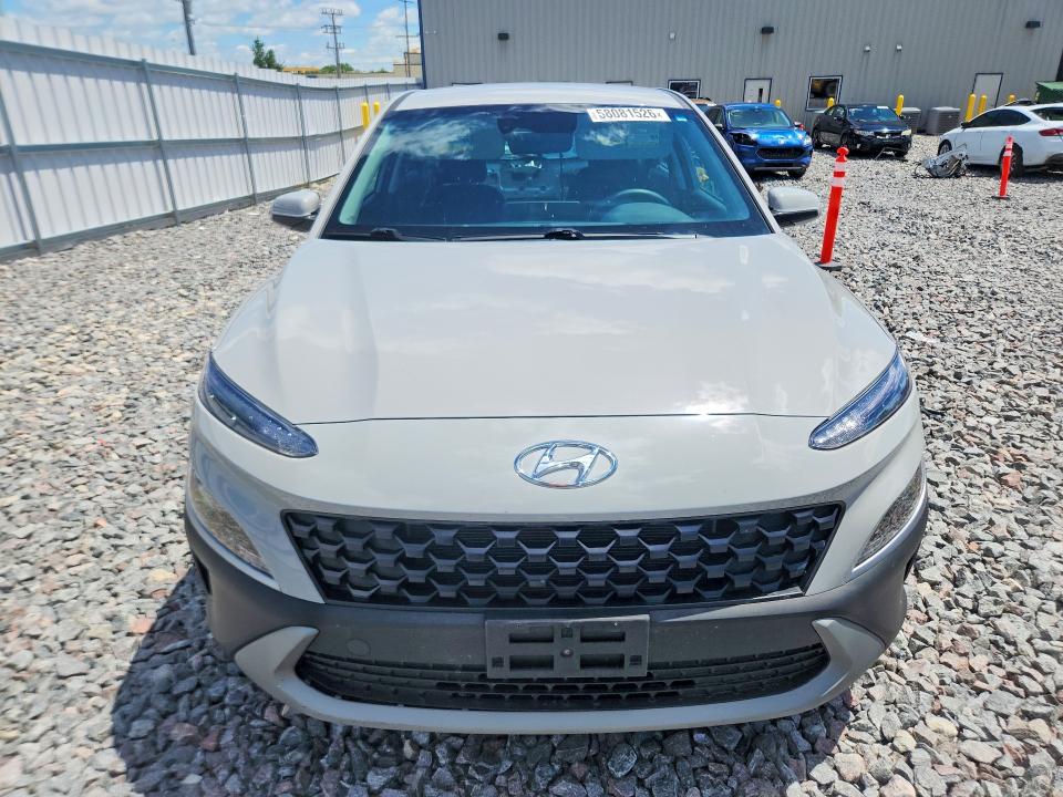 2022 Hyundai VIN KM8K22AB6NU798370 COPART salvage auction — REAR END, WI - CERT OF TITLE-SALVAGE VEHICLE, sold $3,800 on 2026-07-27 (photo 5)