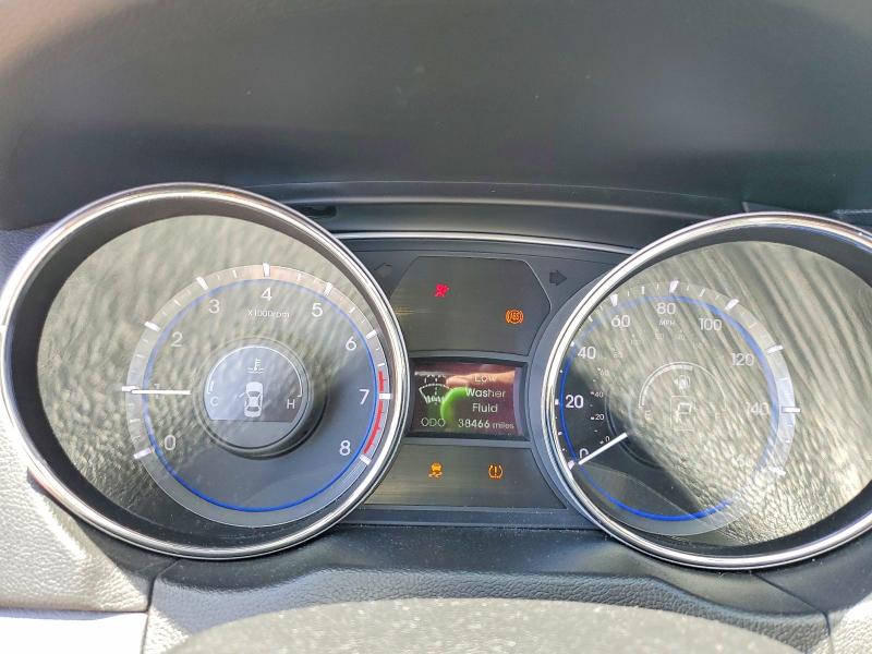 2013 Hyundai Sonata VIN 5NPEC4AB2DH770648 COPART salvage auction — FRONT END, Ca - Salvage Certificate, sold $1,050 on 2026-07-24 (photo 9)