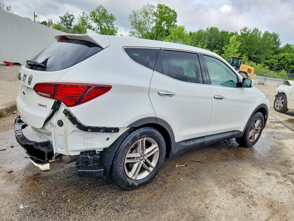 2017 Hyundai VIN 5XYZT3LB0HG436009 COPART salvage auction — REAR END, Ky - Bill Of Sale/Part Only/No Titl, sold $1,950 on 2026-07-09 (photo 3)