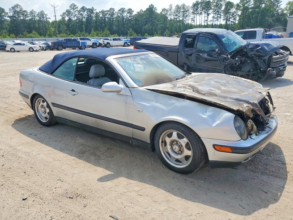 1999 Mercedes-benz VIN WDBLK65G6XT009356 COPART salvage auction — ENGINE BURN, Sc - Cert Of Title-Salvage Fire, sold $300 on 2026-07-27 (photo 4)