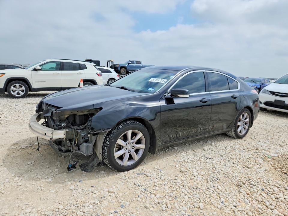 2014 Acura Tl VIN 19UUA8F29EA008171 COPART salvage auction — FRONT END, Tx - Salvage Vehicle Title, sold $600 on 2026-07-09 (photo 1)
