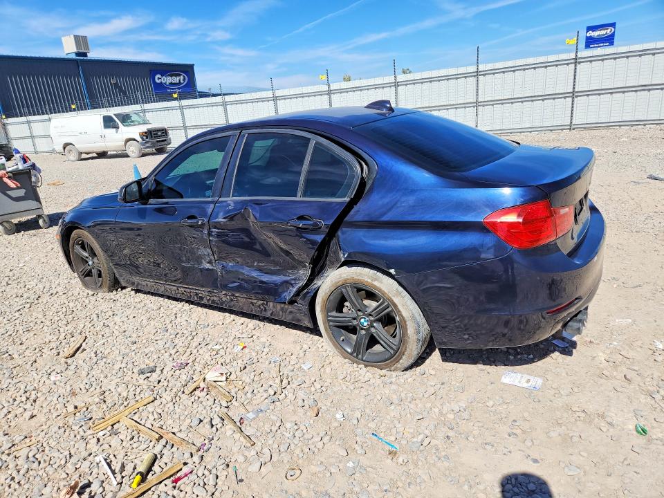 2013 BMW 3er VIN WBA3C1C5XDK103323 COPART salvage auction — SIDE, Ut - Salvage Certificate, sold $150 on 2026-07-24 (photo 2)