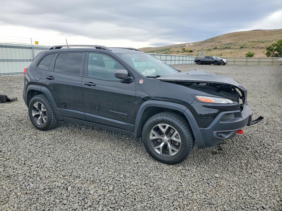 2018 Jeep Cherokee VIN 1C4PJMBX7JD622375 COPART salvage auction — FRONT END, Nv - Salvage Title, sold $1,900 on 2026-07-09 (photo 4)