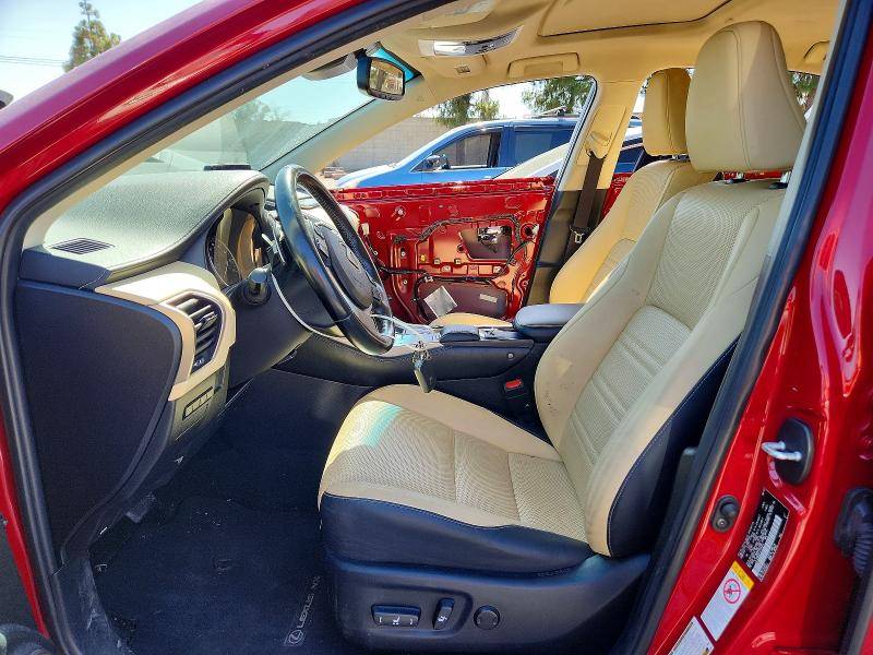 2018 Lexus Nx VIN JTJYARBZ7J2105413 COPART salvage auction — SIDE, CA - SALVAGE CERTIFICATE, sold $4,100 on 2026-07-30 (photo 7)