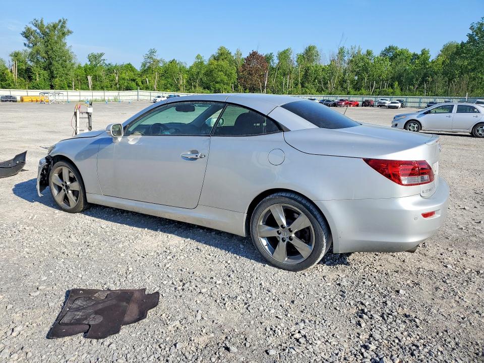 2010 Lexus Is 350 VIN JTHFE2C23A2504048 COPART salvage auction — FRONT END, Ny - Mv-907A Salvage Certificate, sold $550 on 2026-07-27 (photo 2)