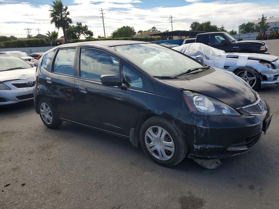 2010 Honda Fit VIN JHMGE8H24AC030654 COPART salvage auction — FRONT END, Ca - Non-Repairable Vehicle Cert, sold $575 on 2026-07-02 (photo 4)