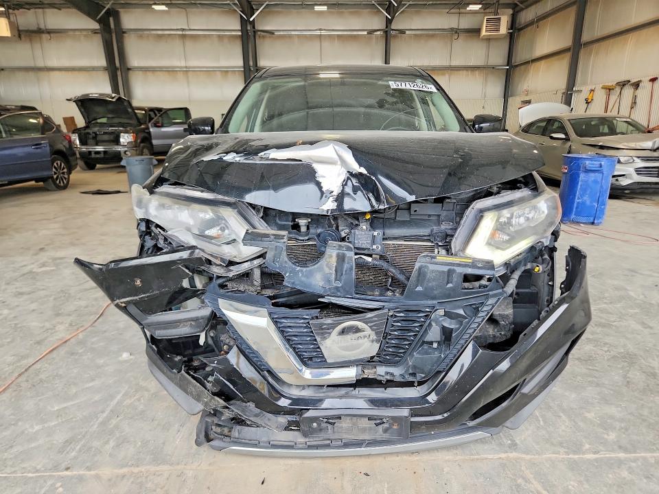 2017 Nissan Rogue VIN KNMAT2MV6HP573260 COPART salvage auction — FRONT END, Ne - Cert Of Title-Salvage, sold $575 on 2026-07-21 (photo 5)