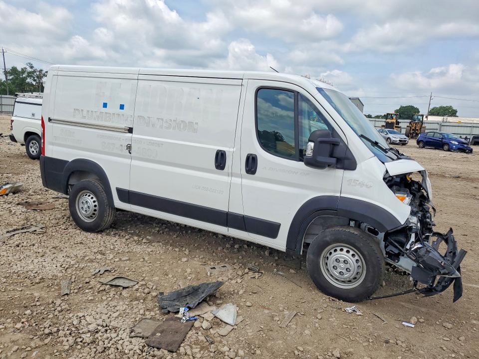 2024 Ram Promaster 3500 VIN 3C6MRVWG7RE154807 COPART salvage auction — FRONT END, Il - Junking Cert Of A Vehicle, sold $9,600 on 2026-07-29 (photo 4)